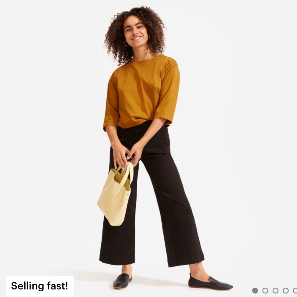 Everlane Wide-Leg Crop Pant